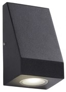 Aplica perete LED de exterior IP44 Down 2041-1BK SRT