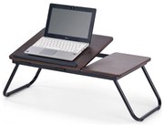 Suport de laptop pentru pat 23x60 cm negru/maro