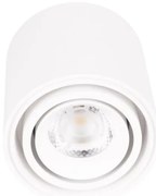 Spot LED aplicat Fix D-7cm alb