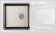 Chiuveta Deante Prime din granit, cuva din inox 86x50 cm