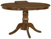 Masa extensibila William nuc - L90/124 x l90 x h75 cm