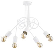 Lustră aplicată TANGO 5xE27/15W/230V alb