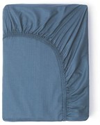 Cearșaf elastic din bumbac satinat HIP, 180 x 200 cm, albastru