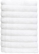 Prosop alb din bumbac 50x100 cm Inu – Zone