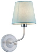 Lampă de perete YORK 1xE14/60W/230V albă/albastră