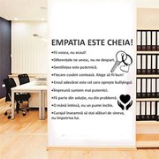 Sticker perete Empatia este cheia