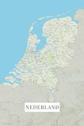 Harta Nederland color