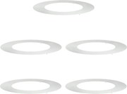 vidaXL potrivit pentru inele de copac plat 5 pcs Argintiu Ø50 / 80 cm