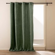 Draperie verde din material bouclé 140x260 cm Winona – douceur d'intérieur
