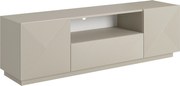 Comodă TV Asha 167 cm cu sertar și nișă - cașmir