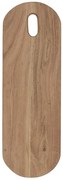 IB Laursen Placa oval din lemn HOLE ACACIA WOOD