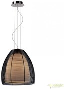 Lustra, Pendul modern negru diam.30cm, H-120cm Pico MD9023-1L black