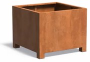 Vas de plante Corten - 100 x 100 x 80 cm