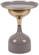 Măsuță auxiliară rotundă din metal ø 41 cm Ivy – Leitmotiv