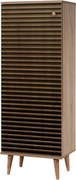 Dulap pentru pantofi Mega Sonoma Oak Stripes