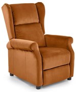 Fotoliu reglabil RELAXA, maro