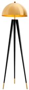 Lampadar design LUX Coyote negru/ auriu 112629 HZ