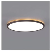 Plafonieră LED pentru baie NIVERA LED/24W/230V IP54 d. 30 cm negru
