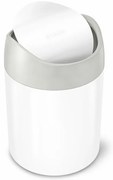 Coș de gunoi de masă Mini 1,5 l, alb