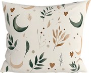Husa de perna din microfibra BOHO MOON 45x45 cm, crem