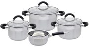 Elo 50904 Set de 4 oale din oțel inoxidabil BlackSteam