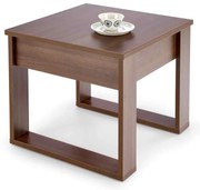 Masa de cafea Nea - patrata, nuc inchis