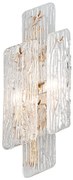 Aplica de perete LUX design deosebit PIEMONTE lucrata manual, cu 2 surse de lumina
