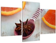 Tablou cu scorțișoară pe linguriță (90x60 cm)