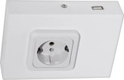 Priză încastrabilă în mobilier, incl. USB Eglo 94665 TAXANO