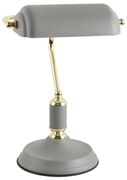 Lampă de masă Zuma Line A2048-GR ROMA 1xE27/40W/230V gri