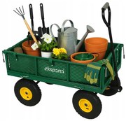 Cărucior de grădină 3in1 capacitate de încărcare până la 200 kg