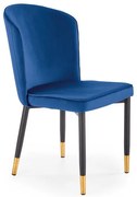 Scaun K446 Velvet Bleumarin – l51 x A55 x h86 cm