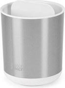 Suport pentru periuța de dinți argintiu din oțel inoxidabil Duo Steel – Joseph Joseph