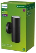 Aplică de exterior Philips KYLIS 2xGU10/25W/230V IP44