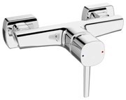 Baterie dus monocomanda Laveo POLLA, crom lucios