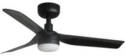 Ventilator LED dimabil FARO 33822WT-1TW MINI PUNT S LED/10W/230V negru d. 90 cm WT + telecomandă