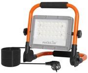 Proiector LED cu stativ LED/50W/230V 5000K IP65 portocaliu