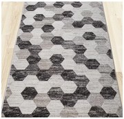 Traversa Phoenix design hexagonal gri-negru 3022-244 Selectează lătime: 100 X