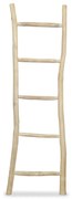 vidaXL Scară pentru prosoape cu 5 trepte, tec, 45x150 cm, natural