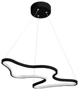 Pendul LED ARTISAN pe cablu, 36W, 230V, 6500K, negru