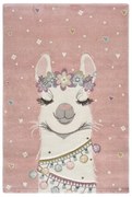 Covor pentru copii Universal Kinder Lama, 120 x 170 cm