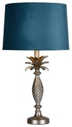 Veioza/Lampa de masa design lux elegant Belle argintiu/teal