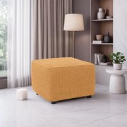 Huse super elastice RUBINIA aurii taburet (40 - 60 cm)