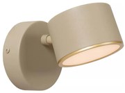Lucide 44217/08/41 - Spot LED de perete GIAN, 9W, 230V, bej