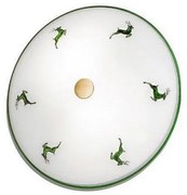 Kolarz 731.U12.4.100 - Plafonieră NONNA 2xE14/60W/230V Ø 32 cm, verde/alamă