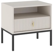 Noptieră SUE, bej/cașmir