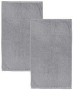 Prosoape gri 2 buc. din bumbac cu uscare rapidă/din frotir 90x140 cm Quick Dry – Catherine Lansfield