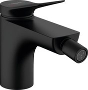 Baterie bideu Hansgrohe Vivenis, ventil pop-up, negru mat - 75200670