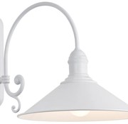 Aplica de perete metalica stil industial ERBA alba