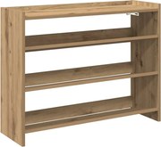 vidaXL Pantofar, stejar artizanal, 80x25x62 cm lemn prelucrat